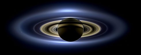 Saturn mit seinen Ringen