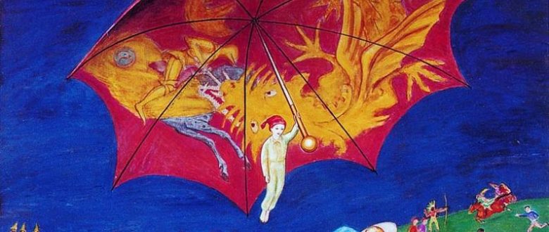 Das Gefühl des Fallens im Schlaf Nils von Dardel - John Blunt, Public Domain